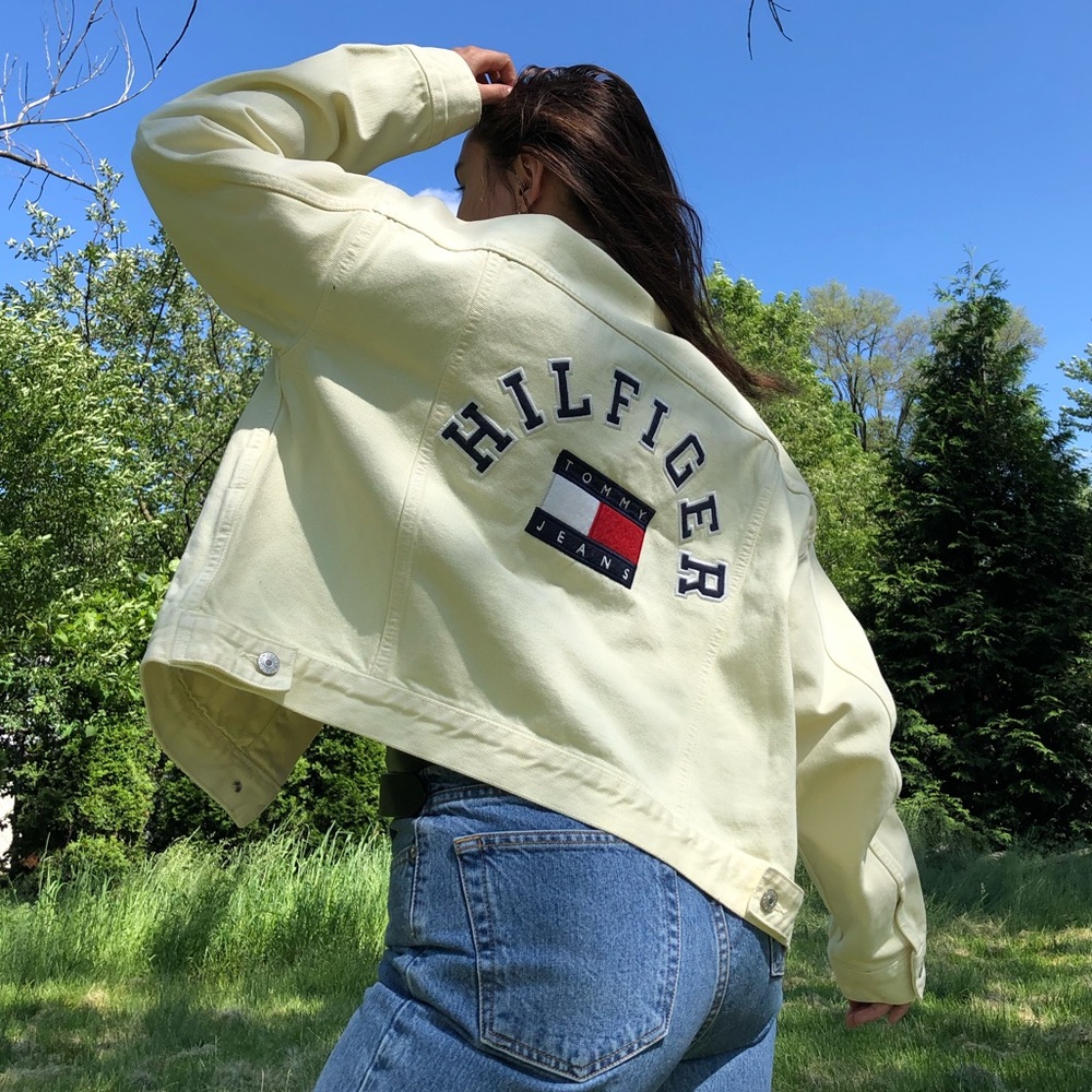 Tommy Hilfiger Retro 90s Trucker Jacket Pastel